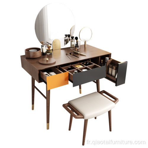 Bureau de maquillage de luxe miroir de Pentecôte moderne